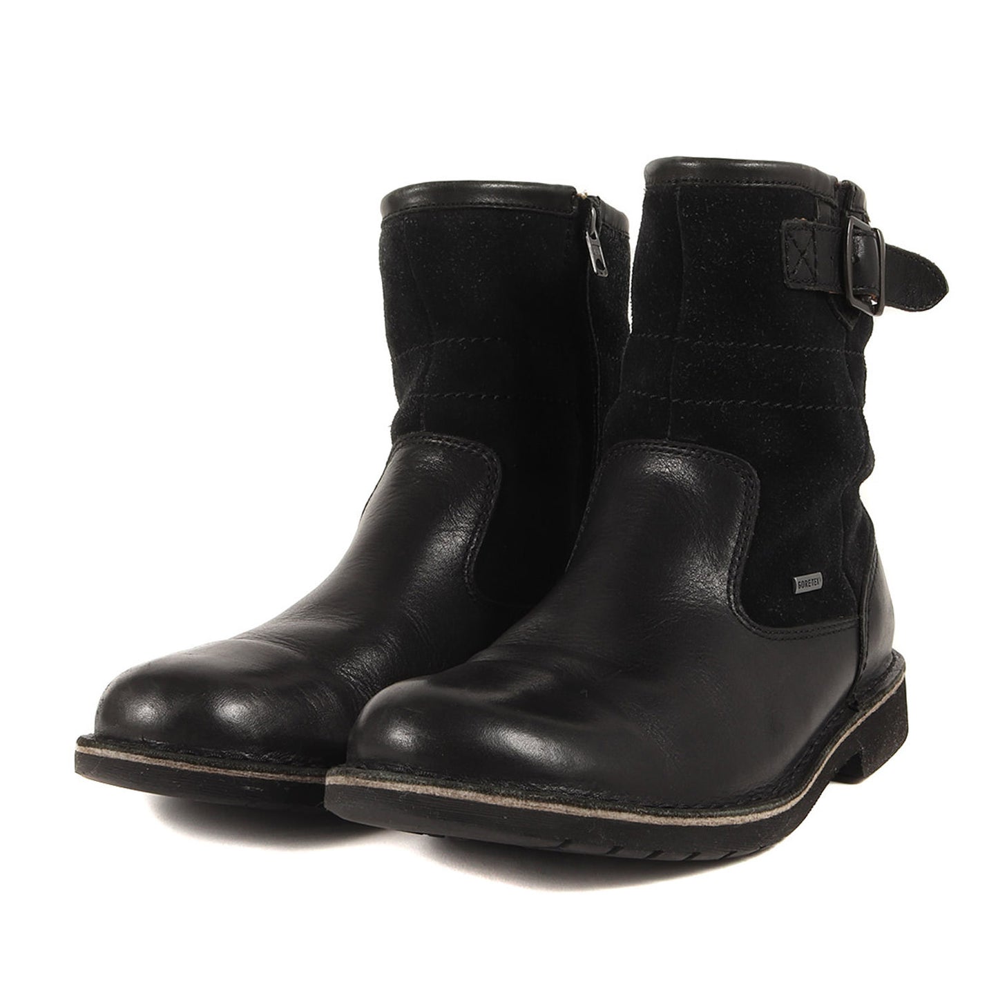 GORE-TEX スウェード コンビ レザー ペコスブーツ