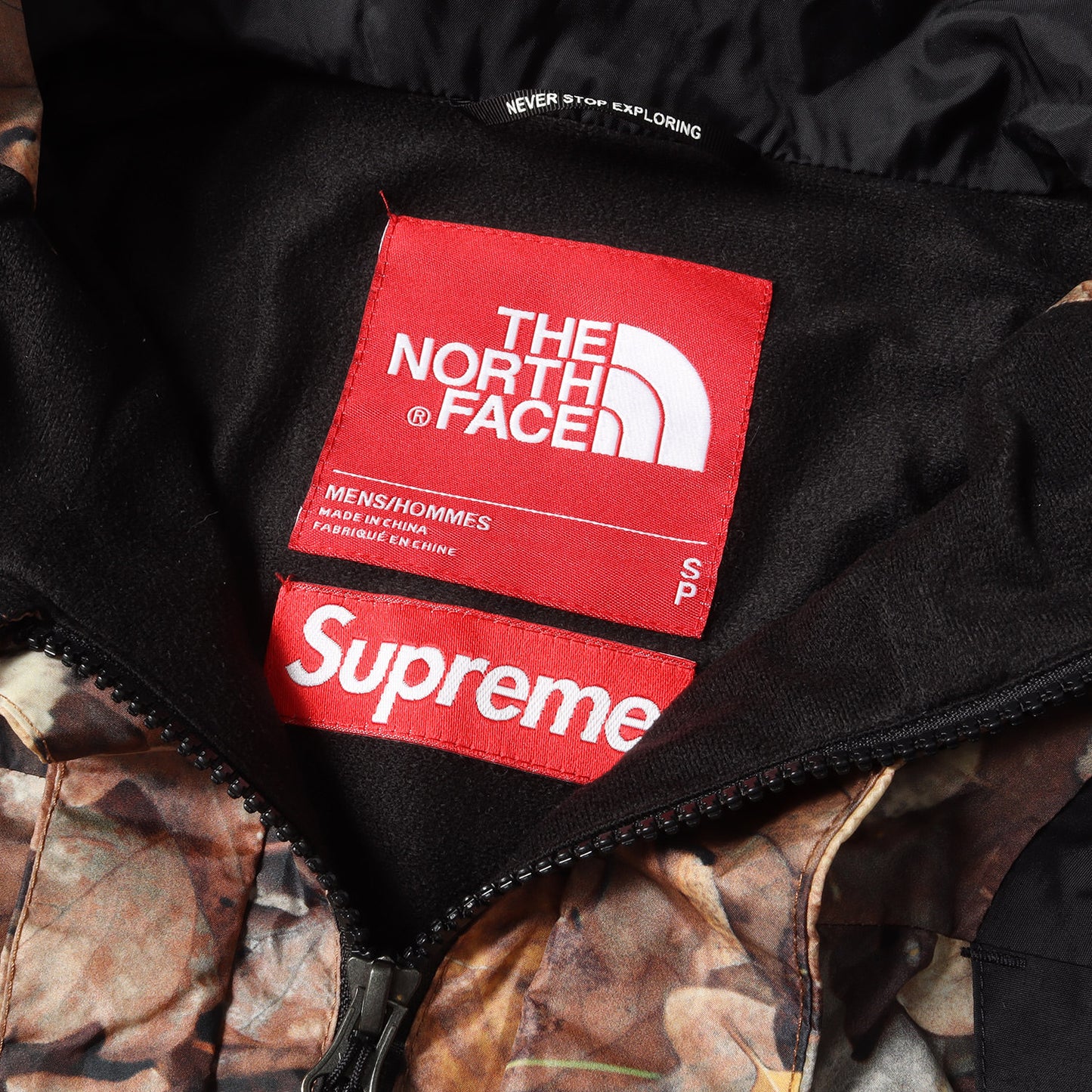 16AW ×THE NORTH FACE リーフ柄 マウンテン ライト ジャケット(Mountain Light Jacket)