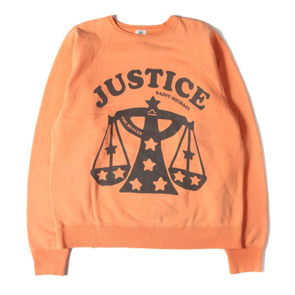 21SS ヴィンテージ加工 グラフィック スウェット(RAGLAN SWEAT SHIRT)