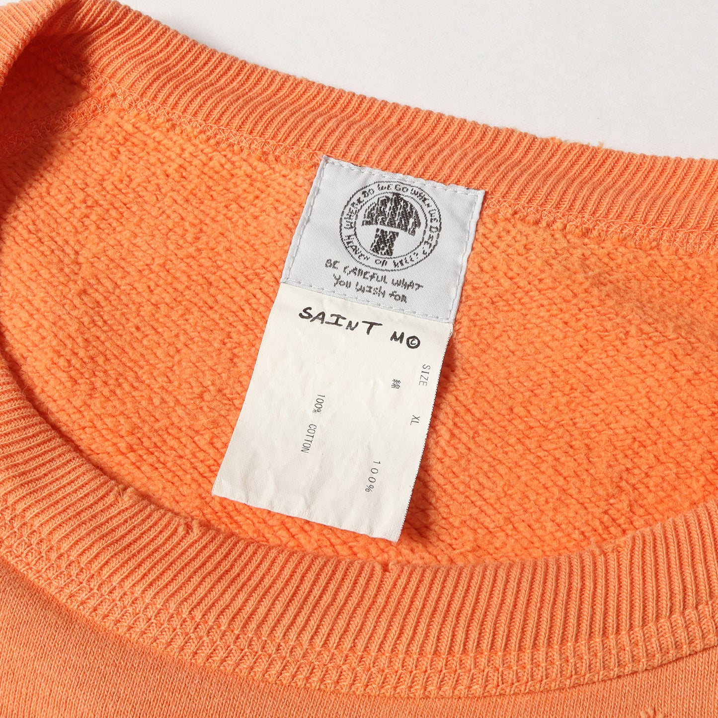 21SS ヴィンテージ加工 グラフィック スウェット(RAGLAN SWEAT SHIRT)