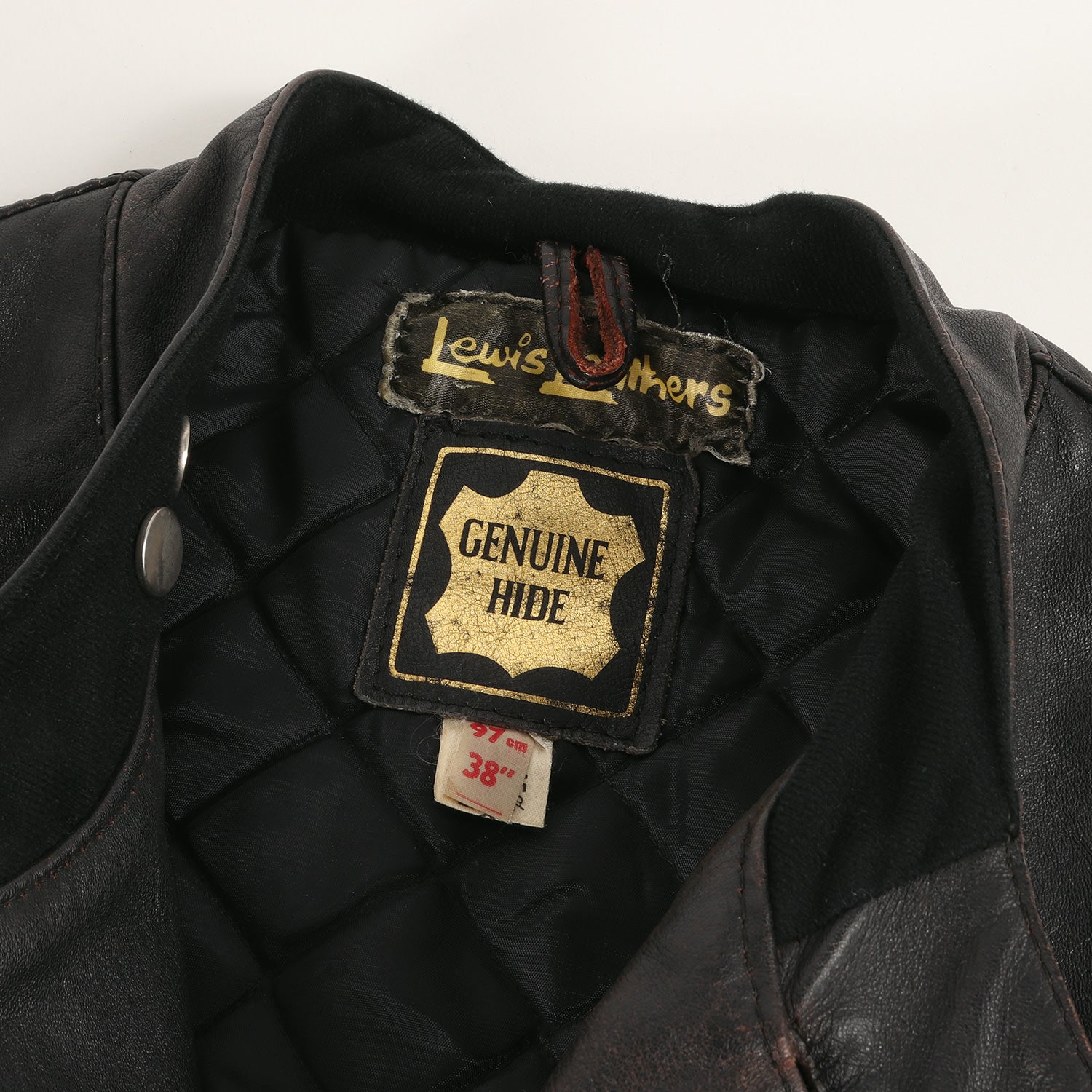 レザー ダブル ライダースジャケット GENUINE HIDE 気持ちよく LEATHER