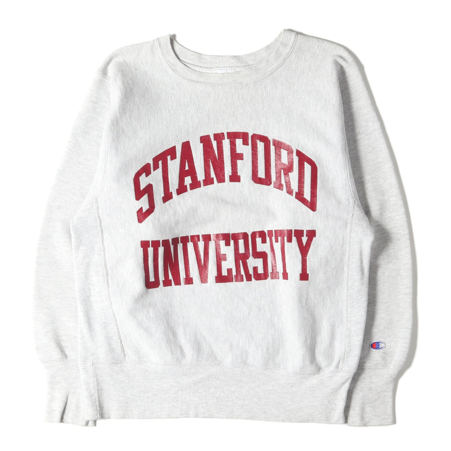 90s 刺繍タグ STANFORD リバースウィーブ カレッジロゴ スウェット(スタンフォード大学モデル / USA製)