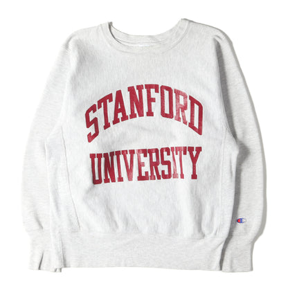 90s 刺繍タグ STANFORD リバースウィーブ カレッジロゴ スウェット(スタンフォード大学モデル / USA製)