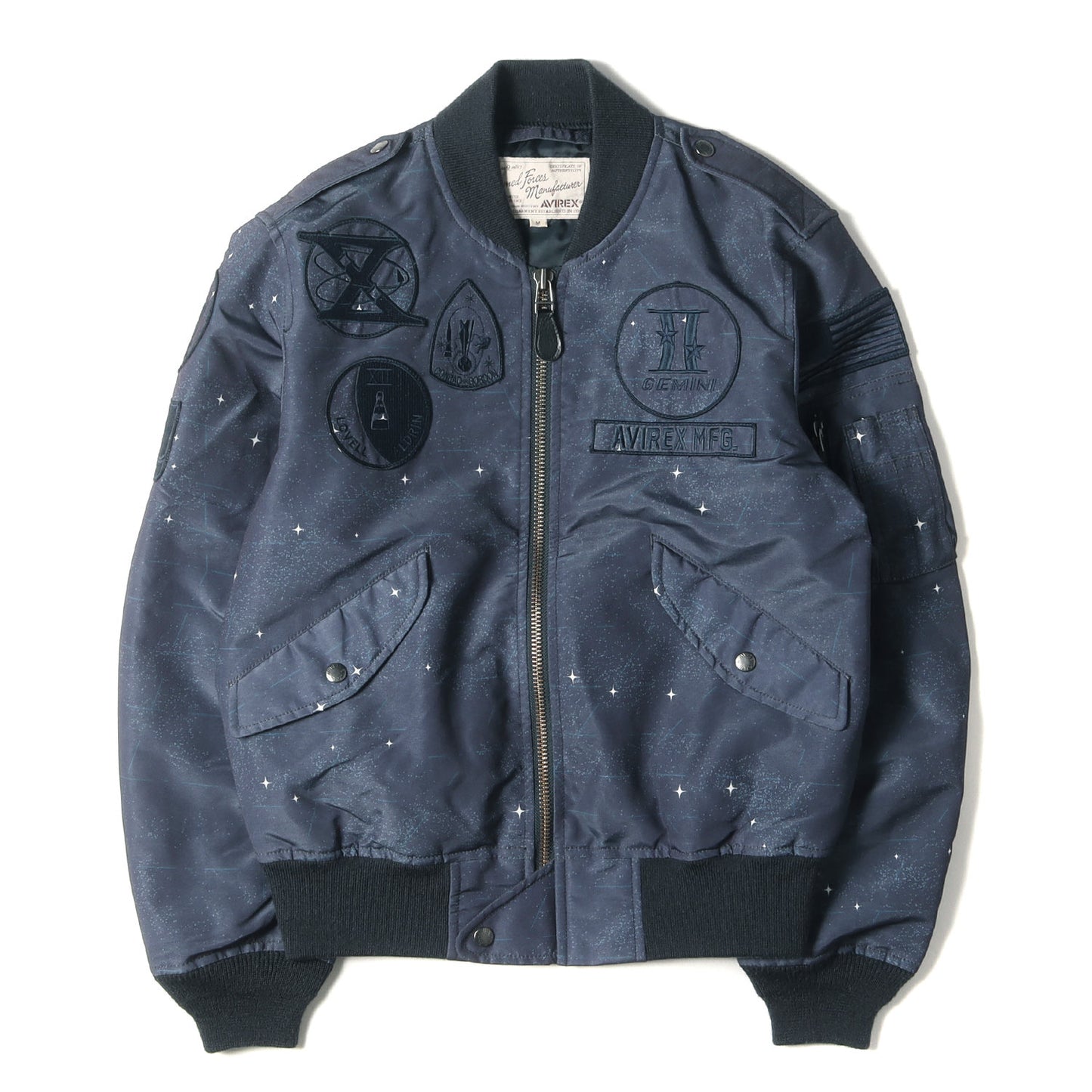 18AW ジェミニ計画モデル 宇宙柄 L-2B フライトジャケット(L-2B GEMINI PROGRAM)