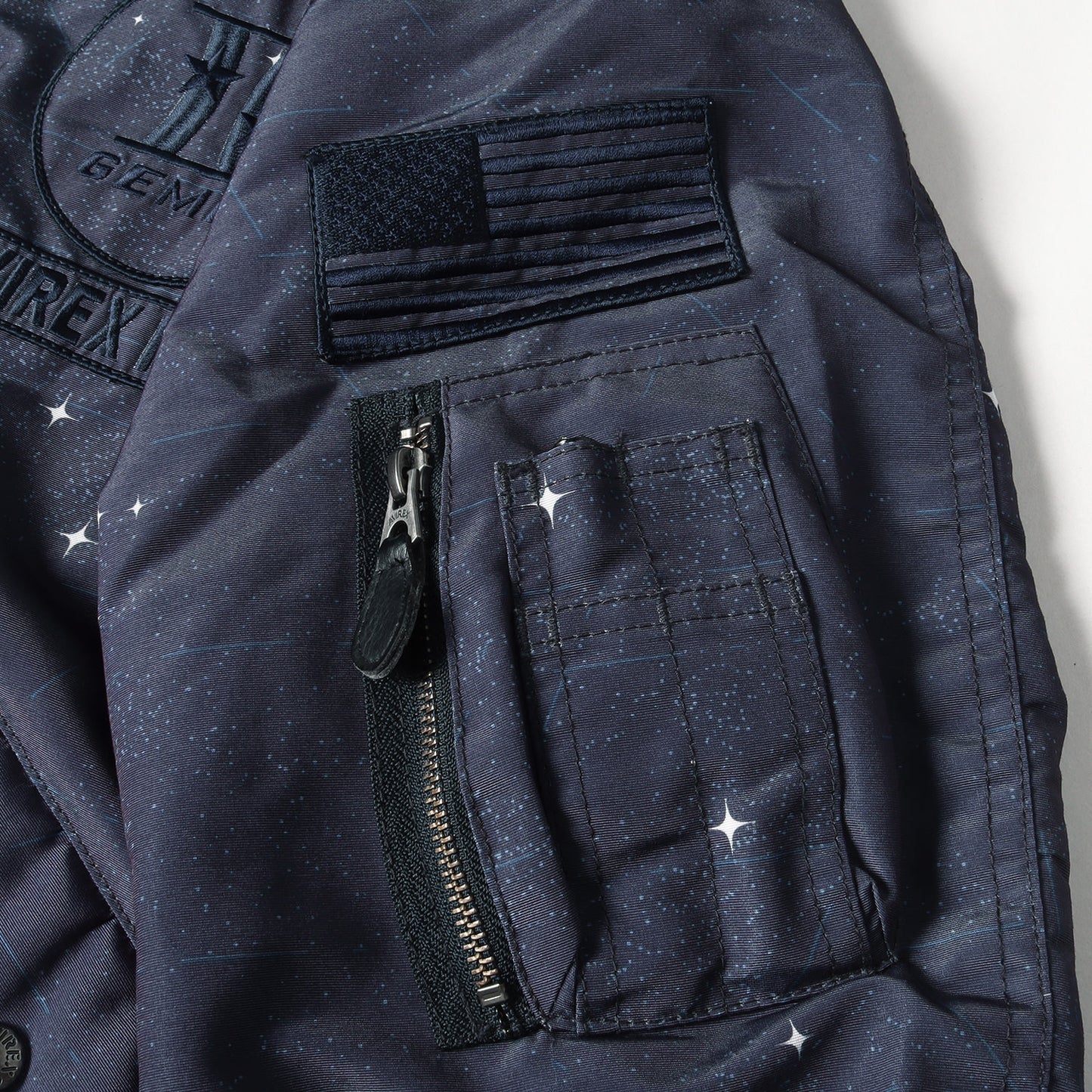 18AW ジェミニ計画モデル 宇宙柄 L-2B フライトジャケット(L-2B GEMINI PROGRAM)