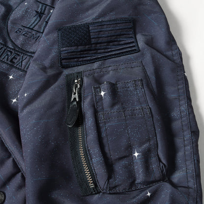 18AW ジェミニ計画モデル 宇宙柄 L-2B フライトジャケット(L-2B GEMINI PROGRAM)