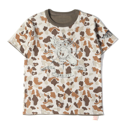 U.S.M.C. ダックハンターカモ リバーシブル ミリタリー Tシャツ