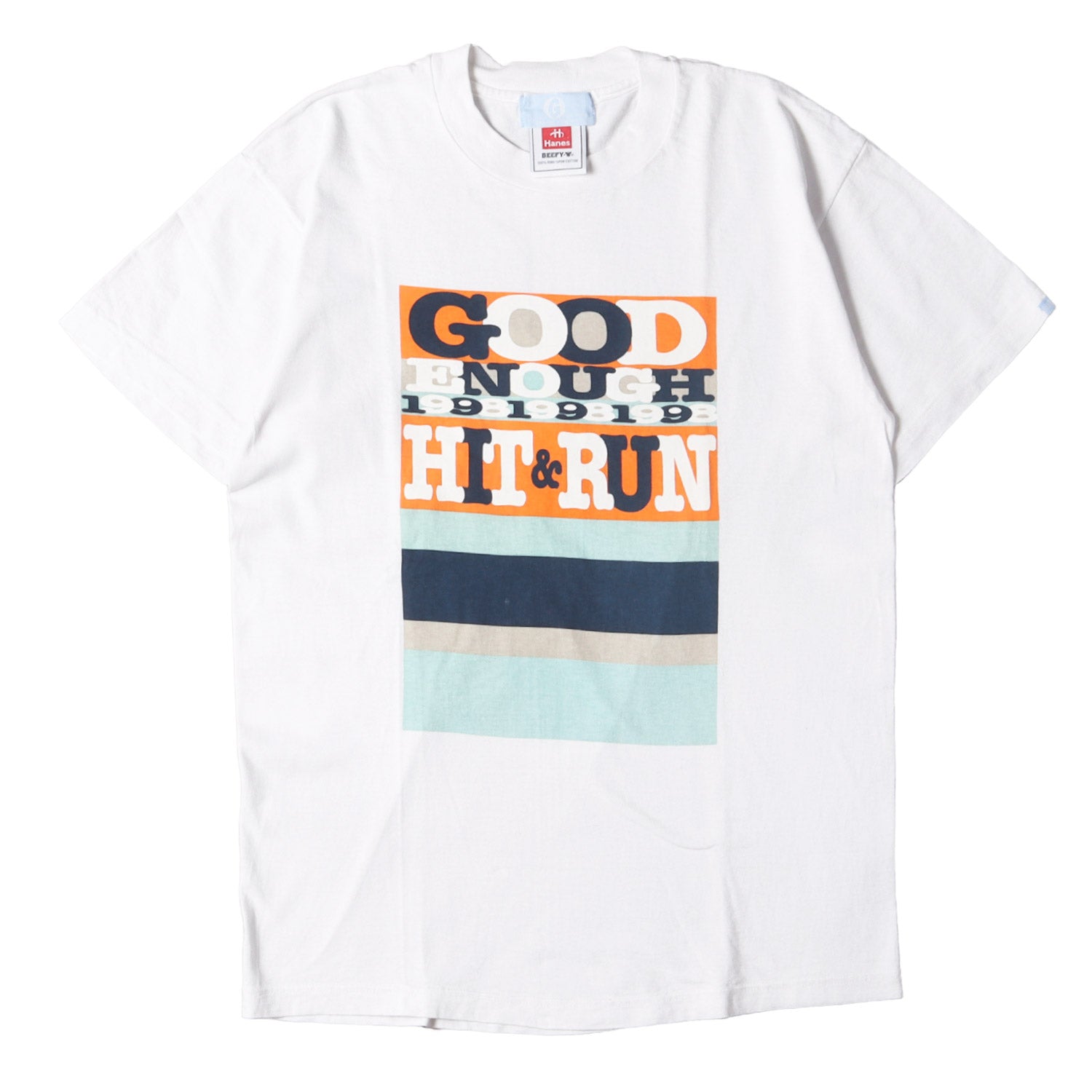 GOOD ENOUGH (グッドイナフ) 90s ×HIT&RUN オープン記念 プリント Tシャツ(1998年製) - ブランド古着の通販・買取 |  BEEGLE by Boo-Bee