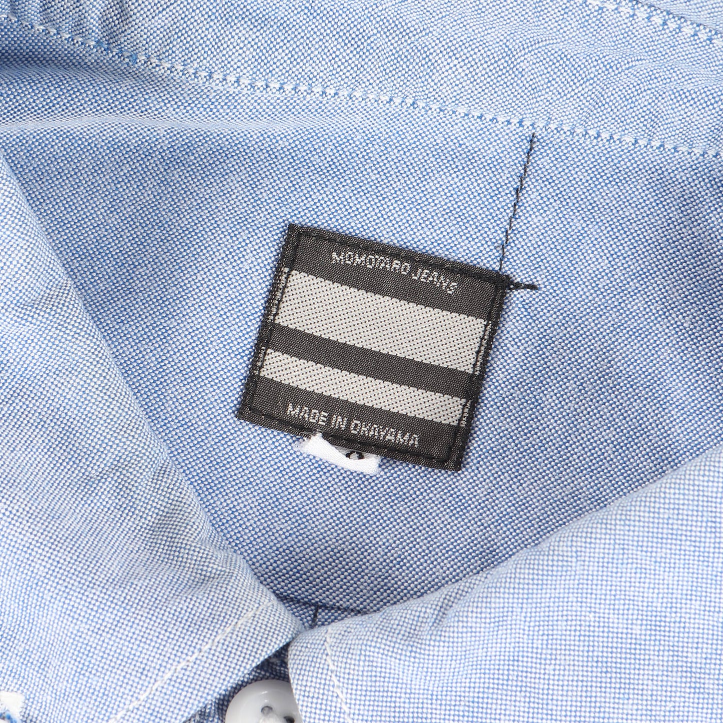 ワッペン付き オックスフォード ボタンダウン 半袖シャツ