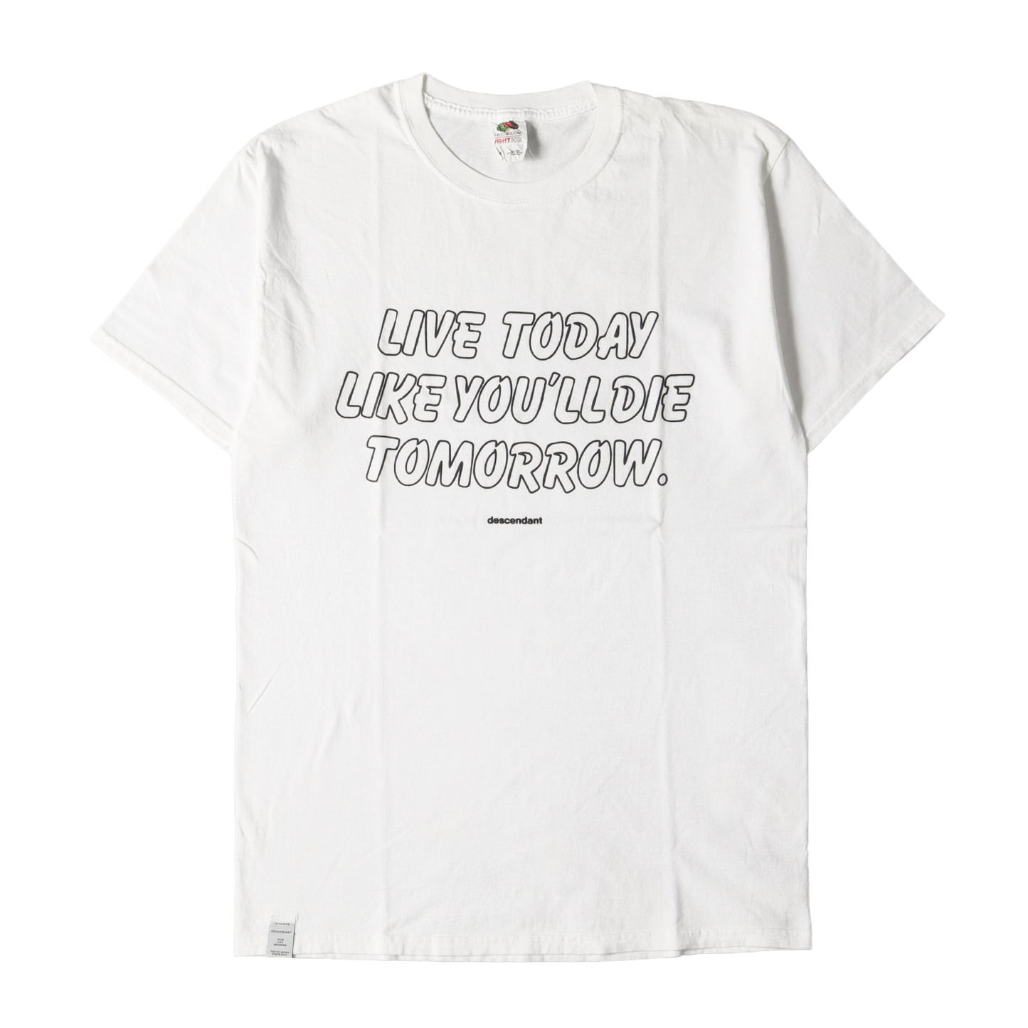 メッセージロゴ クルーネック Tシャツ
