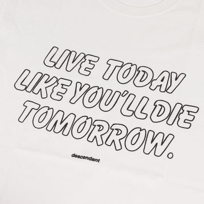 メッセージロゴ クルーネック Tシャツ