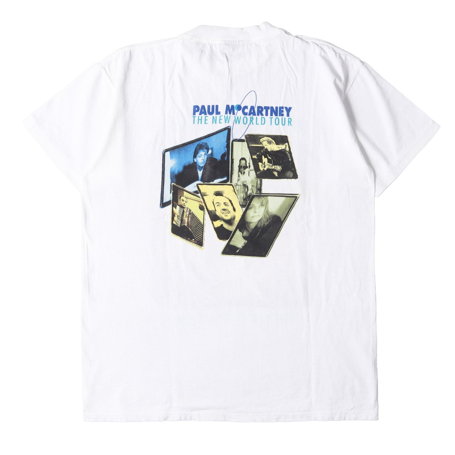 90s Paul McCartney THE NEW WORLD TOUR Tシャツ(BROCKUMボディ / USA製)