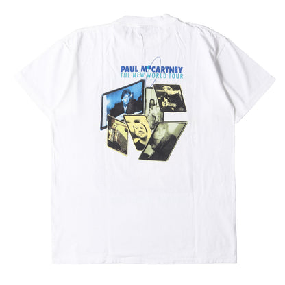90s Paul McCartney THE NEW WORLD TOUR Tシャツ(BROCKUMボディ / USA製)
