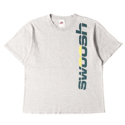 90s 白タグ swooshロゴ Tシャツ(USA製)
