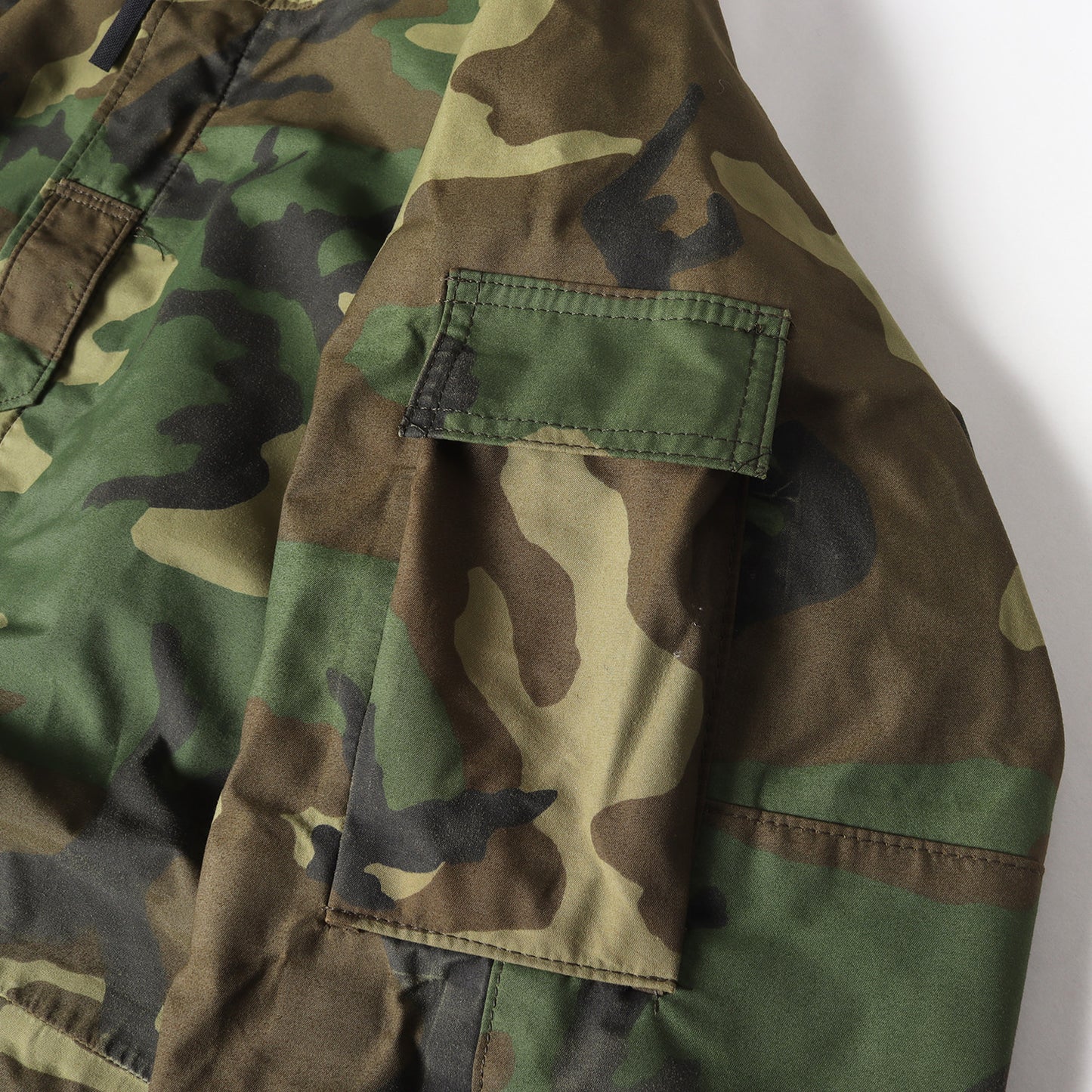 90s 米軍実物 1st 後期型 GORE-TEX ECWCS GEN I ウッドランドカモパーカー