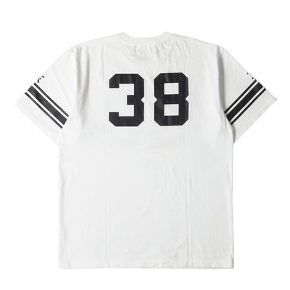 20AW ナンバリングロゴ フットボール ヘビー Tシャツ