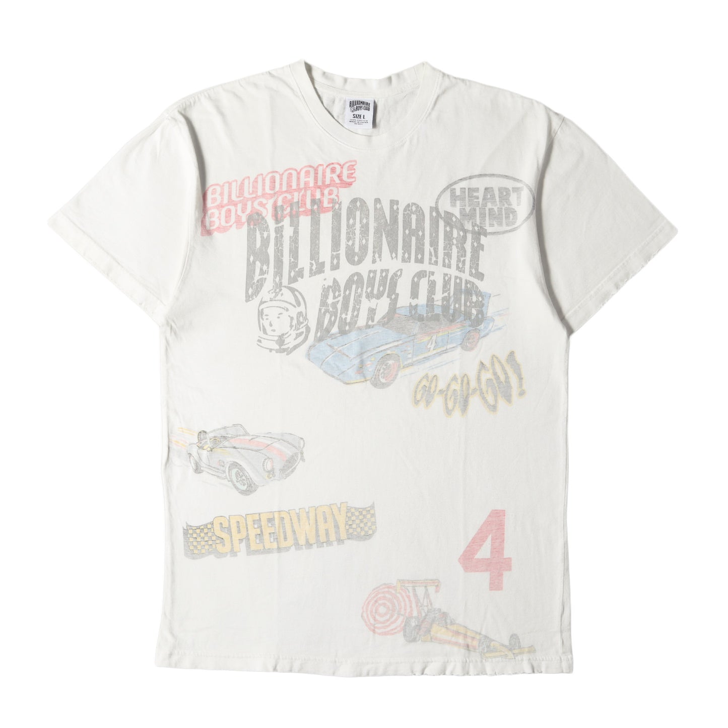 ダメージ加工 リバースプリント Tシャツ