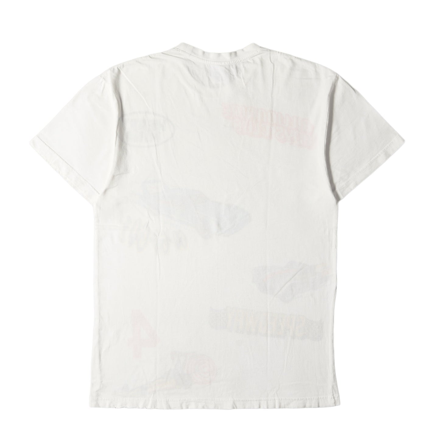 ダメージ加工 リバースプリント Tシャツ