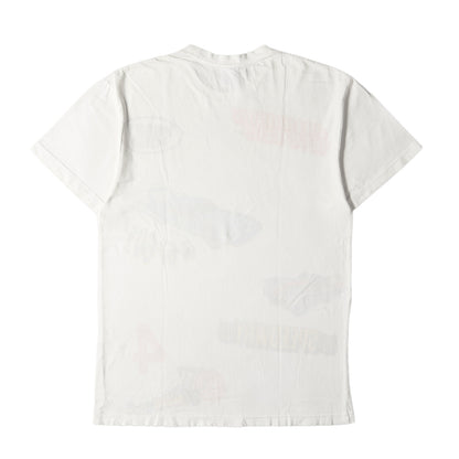 ダメージ加工 リバースプリント Tシャツ