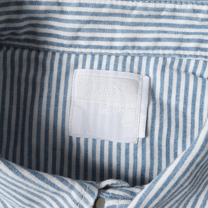 00s ×Levis Fenom ヴィンテージ加工ヒッコリーストライプ ウエスタン 半袖シャツ