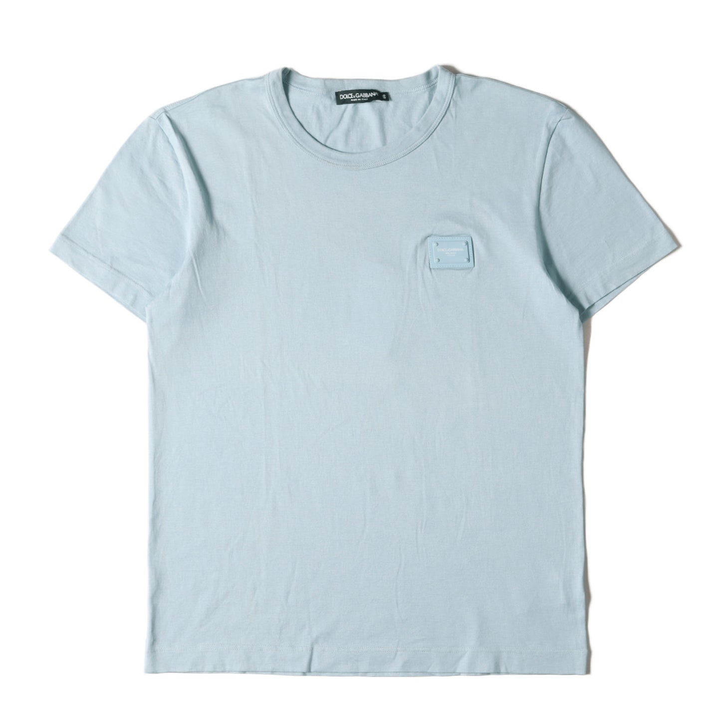 20SS ロゴプレート付き クルーネック Tシャツ