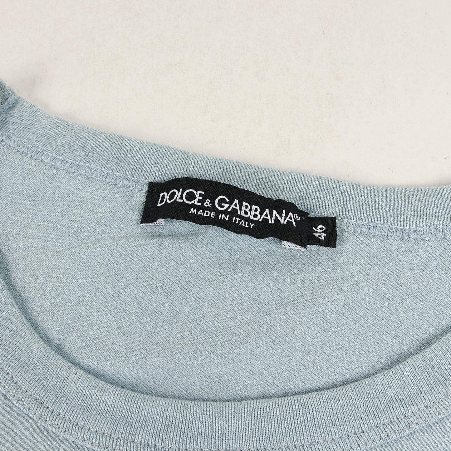 20SS ロゴプレート付き クルーネック Tシャツ