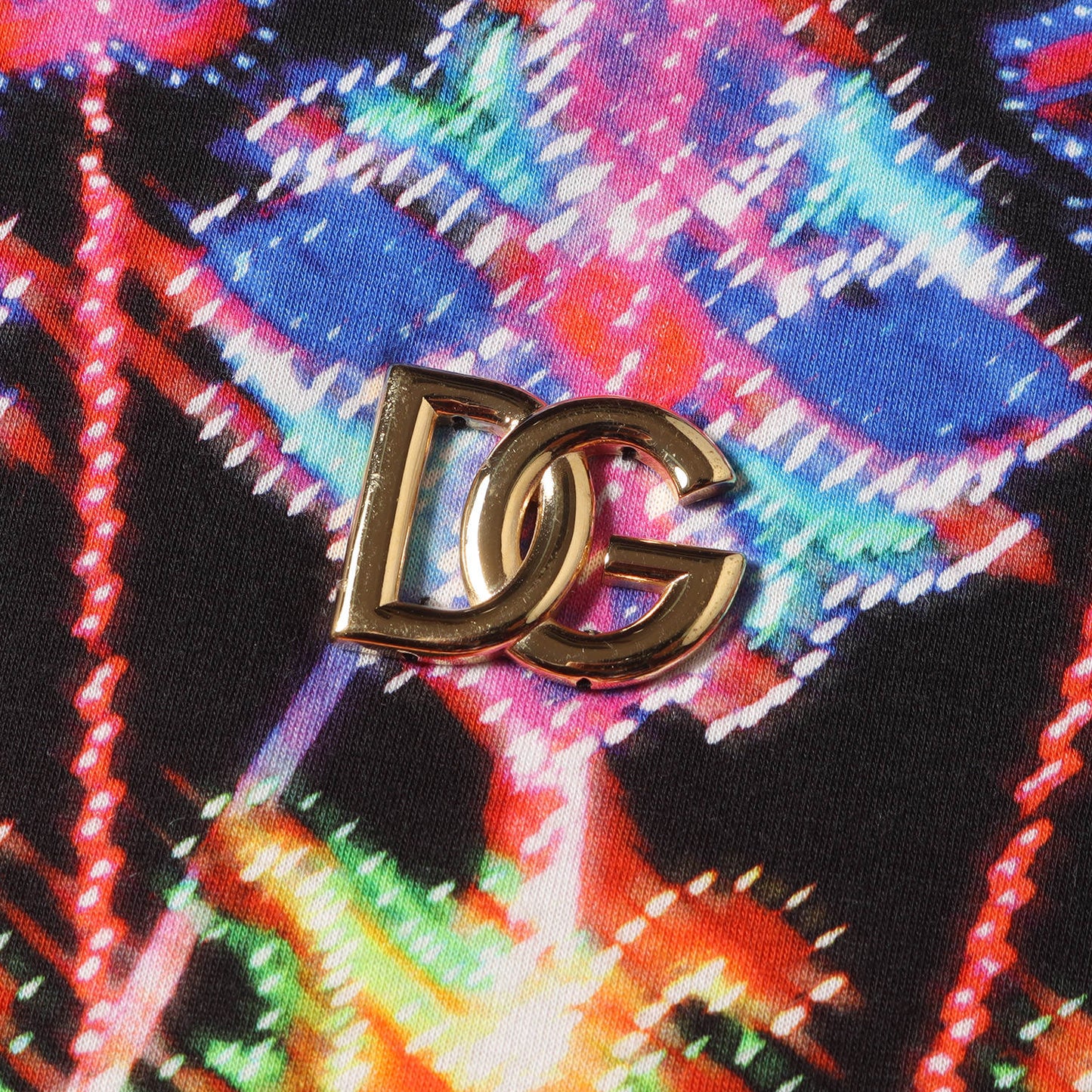 22AW ロゴプレート付き カレイドスコープ グラフィック Tシャツ