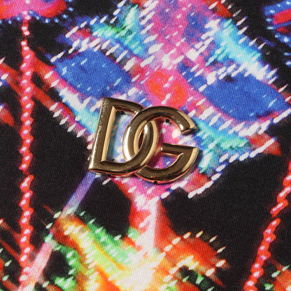 22AW ロゴプレート付き カレイドスコープ グラフィック Tシャツ