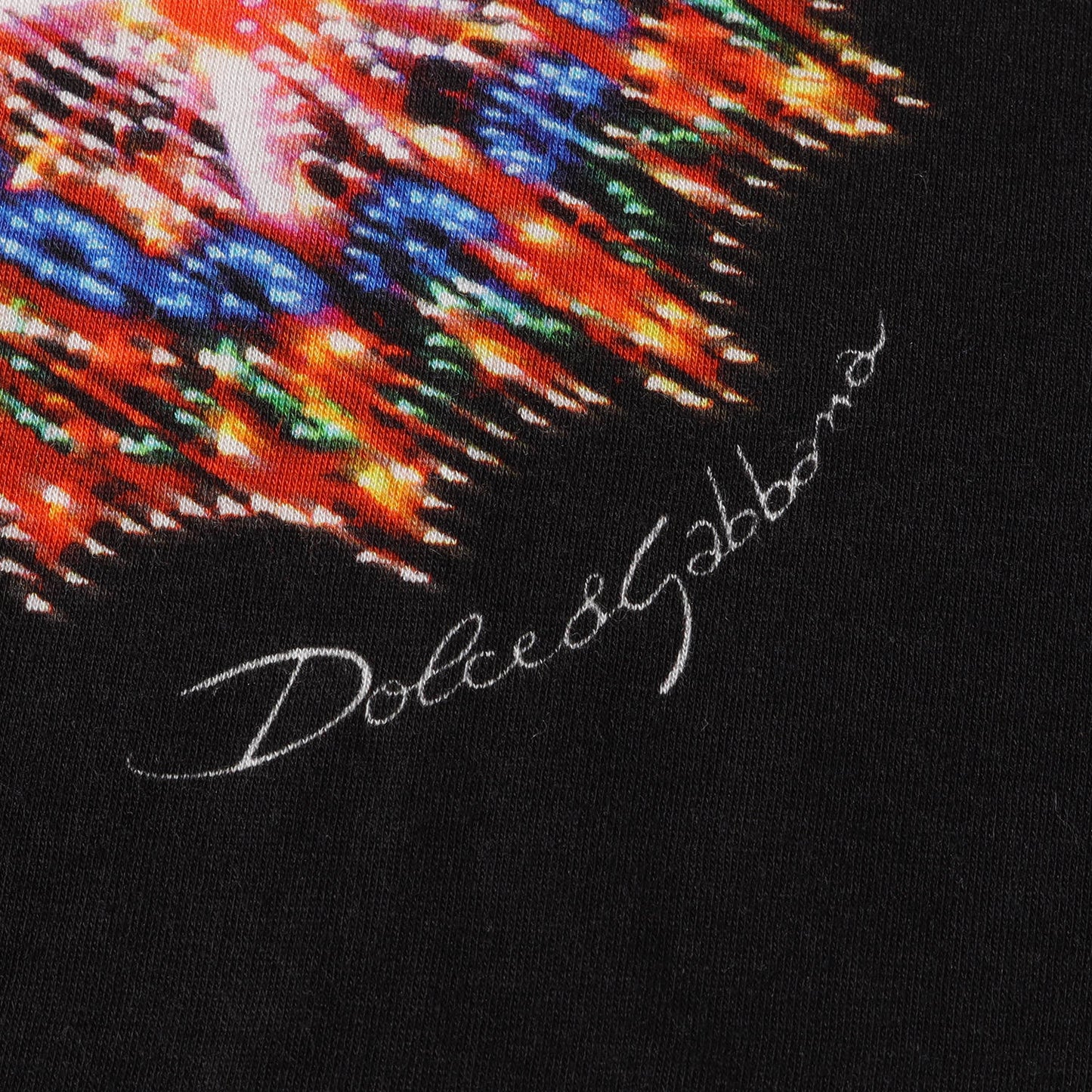 22AW ロゴプレート付き カレイドスコープ グラフィック Tシャツ