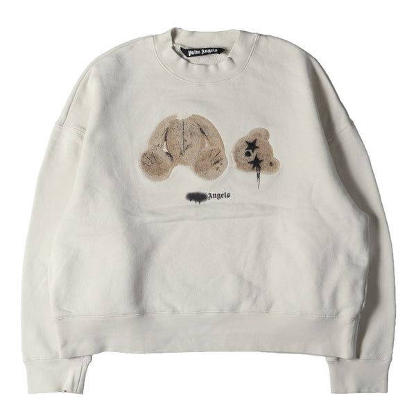パームエンジェルス 21AW テディベア ワッペン プルオーバー パーカー