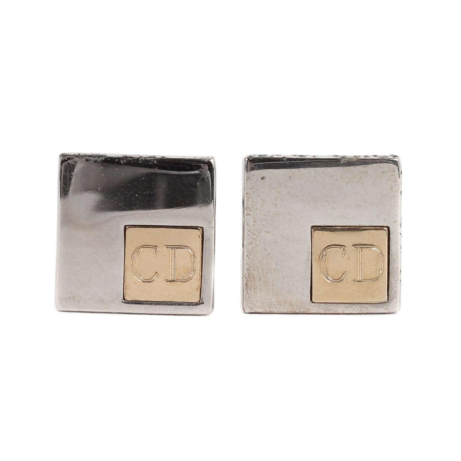 Christian Dior (クリスチャンディオール) シルバー カフスボタン  