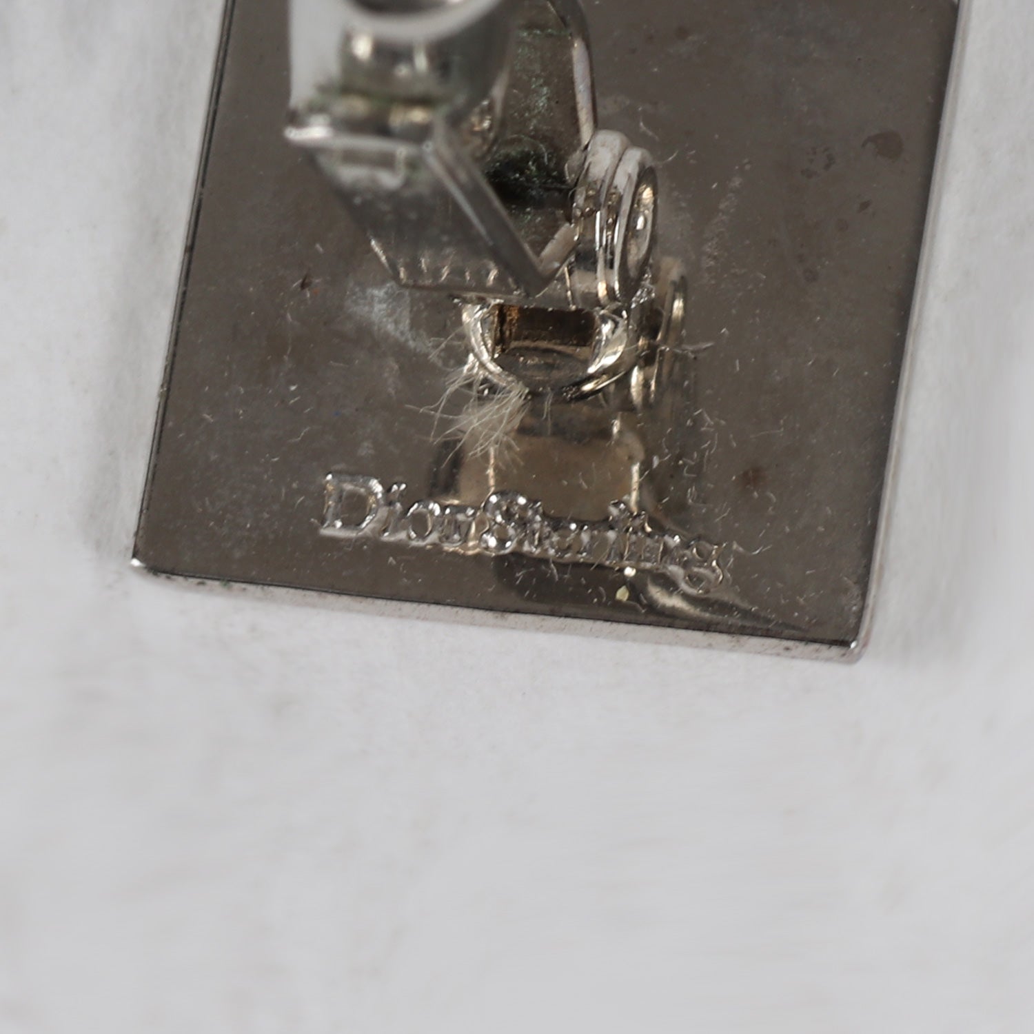 Christian Dior (クリスチャンディオール) シルバー カフスボタン  