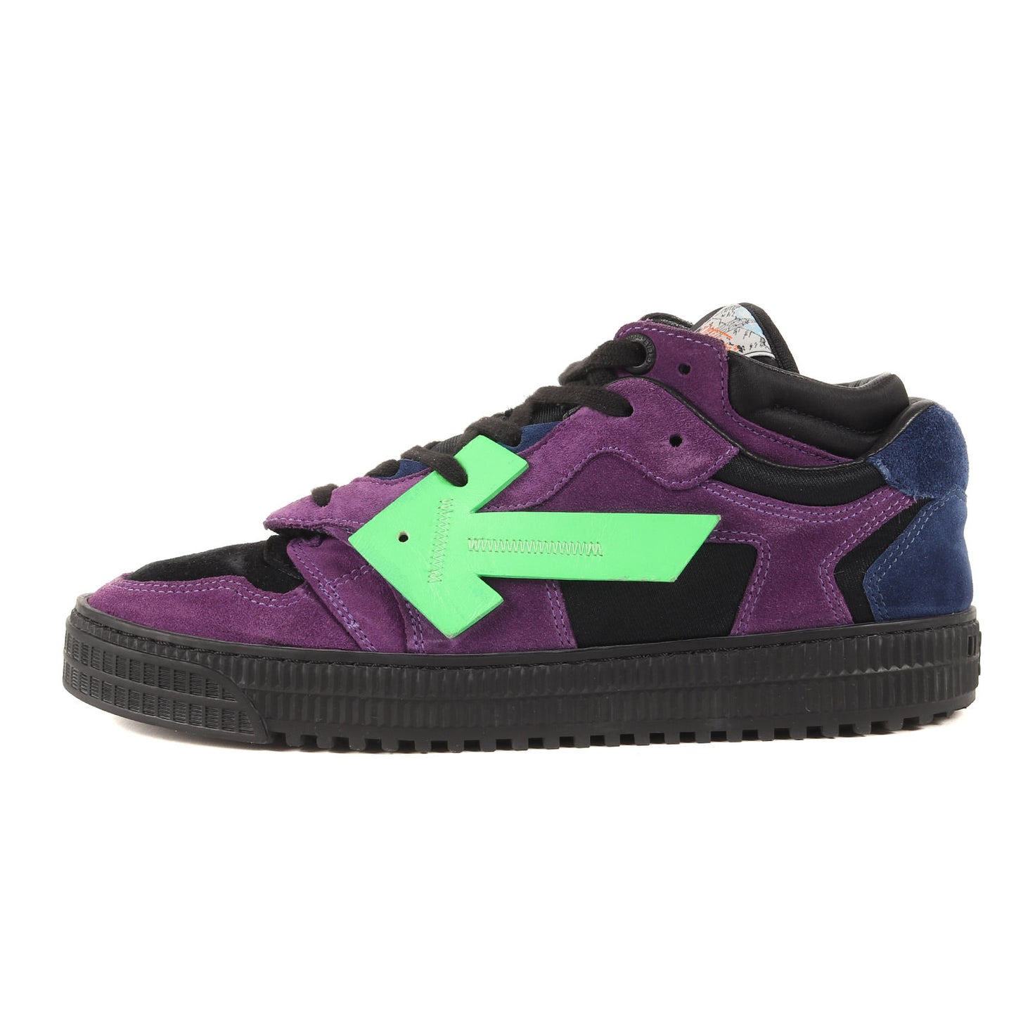 20SS レイヤードデザイン スウェード スニーカー(Court Low Top)