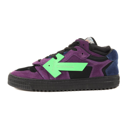 20SS レイヤードデザイン スウェード スニーカー(Court Low Top)