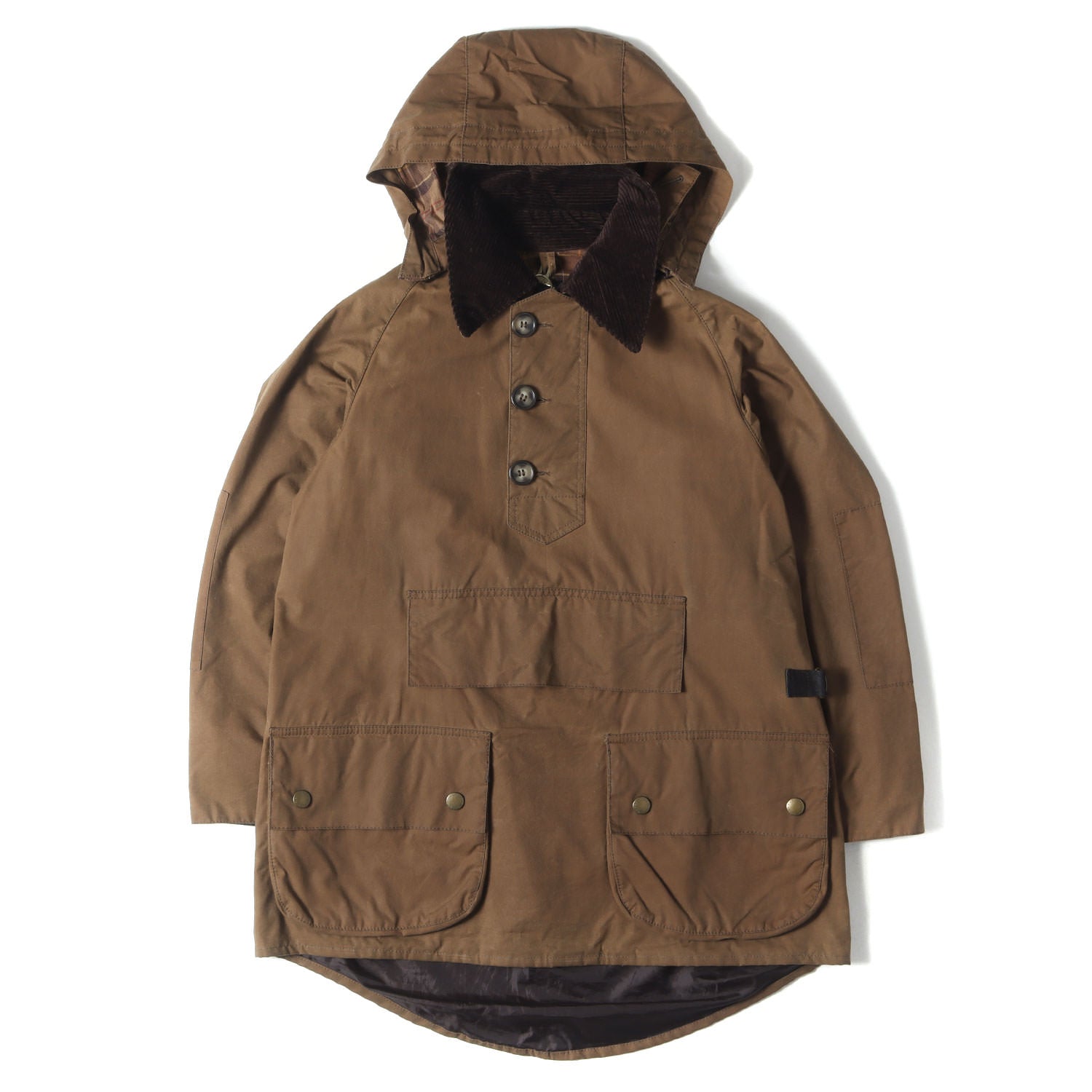 BARBOUR (バブアー) ロングショアマン オイルドコットン プルオーバー ジャケット(LONGSHOREMAN) - ブランド古着の通販・買取  | BEEGLE by Boo-Bee