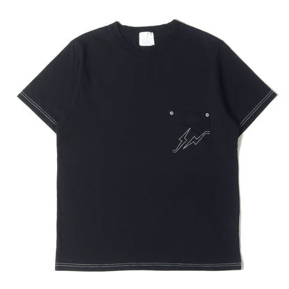 00s ×Levis Fenom サンダー ステッチ プリント ポケット Tシャツ