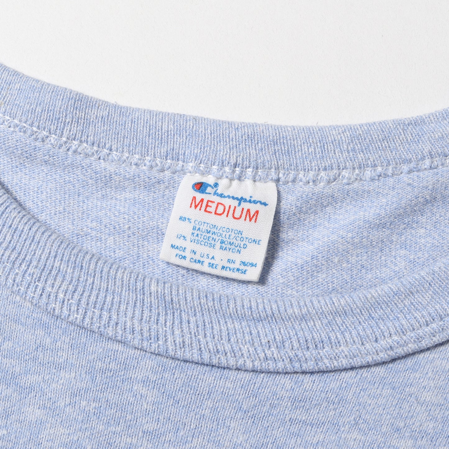 80s トリコタグ カレッジロゴ 霜降り Tシャツ