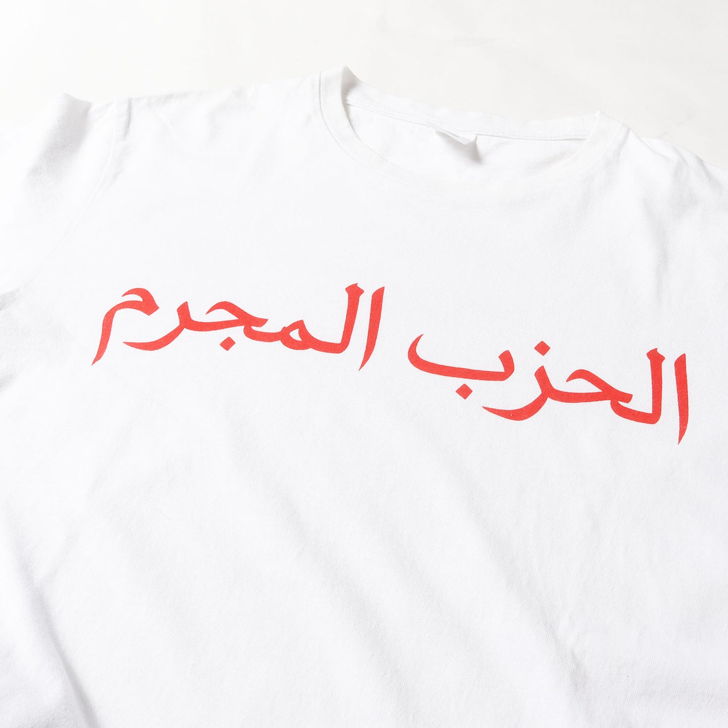 20SS アラビックロゴ ヘビー Tシャツ(WASHED HEAVY WEIGHT CREW NECK T-SHIRT)