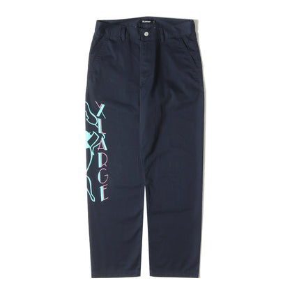 レディーグラフィック ワーク チノパンツ(PAINTED WORK PANTS)