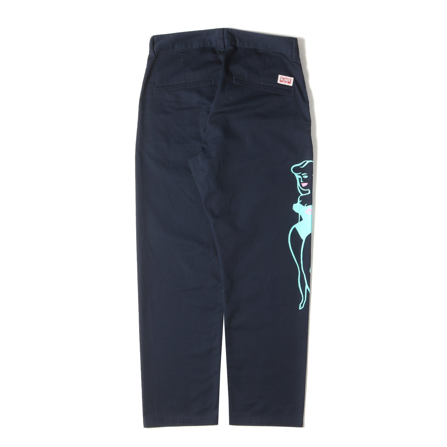 レディーグラフィック ワーク チノパンツ(PAINTED WORK PANTS)