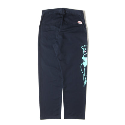 レディーグラフィック ワーク チノパンツ(PAINTED WORK PANTS)
