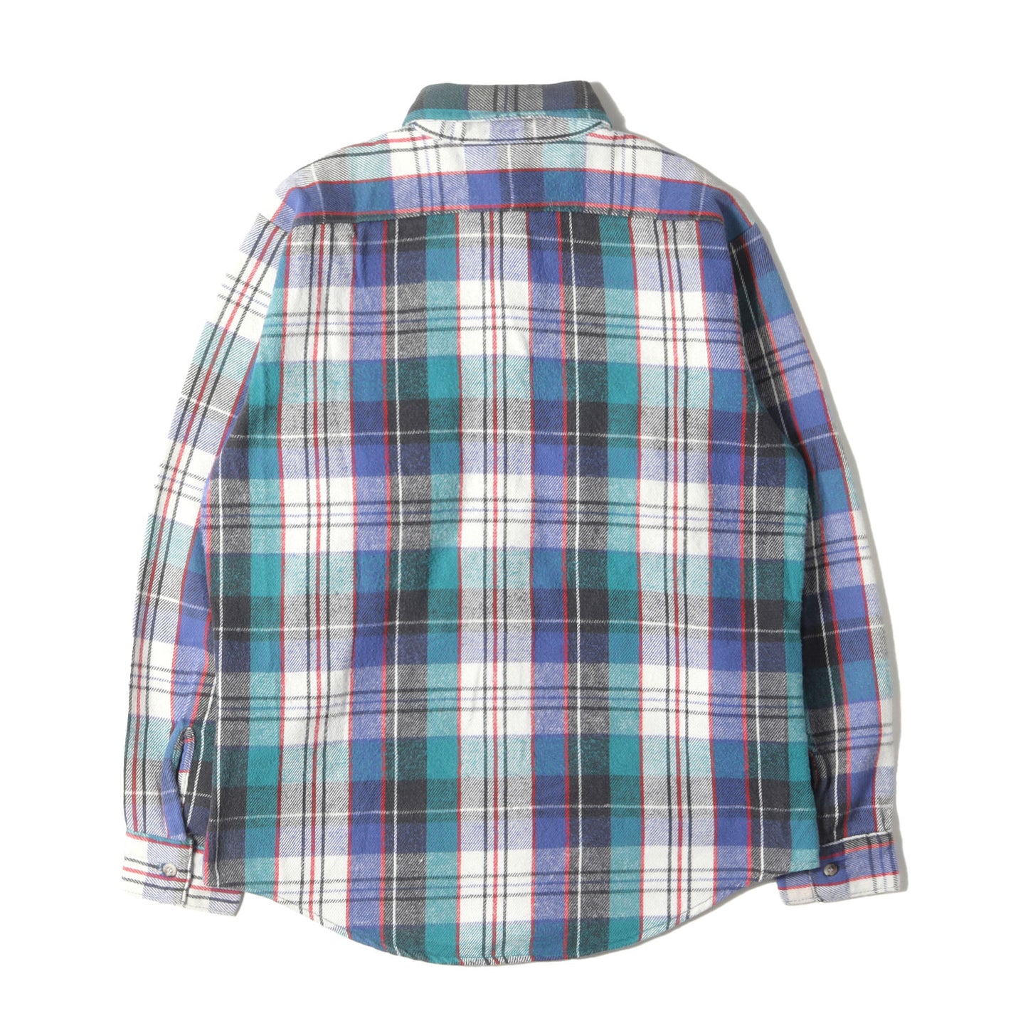 90s ヘビー チェック フランネルシャツ