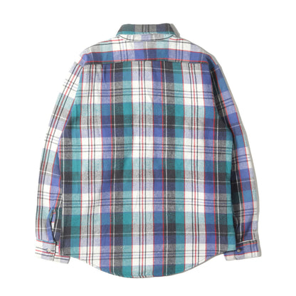 90s ヘビー チェック フランネルシャツ