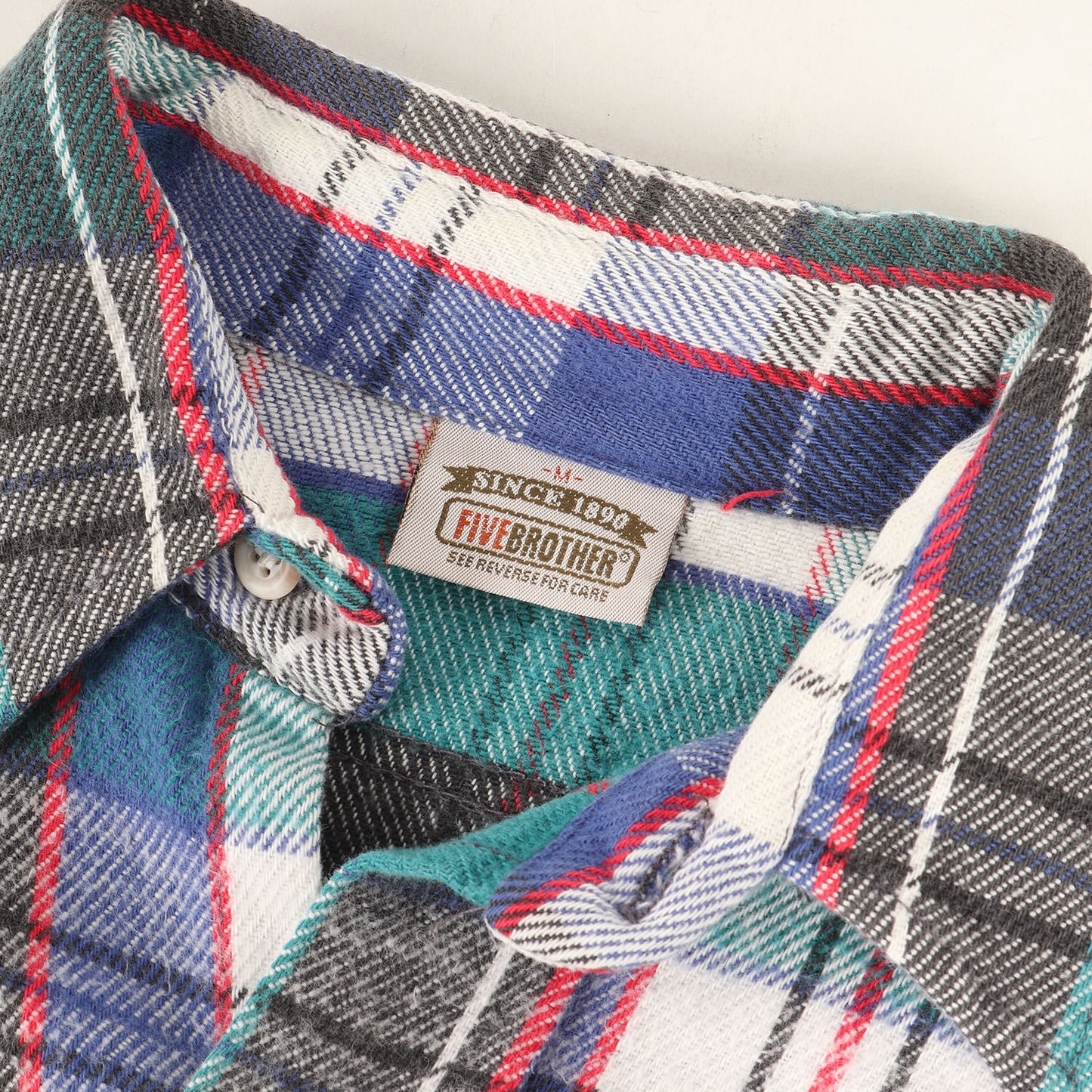 90s ヘビー チェック フランネルシャツ