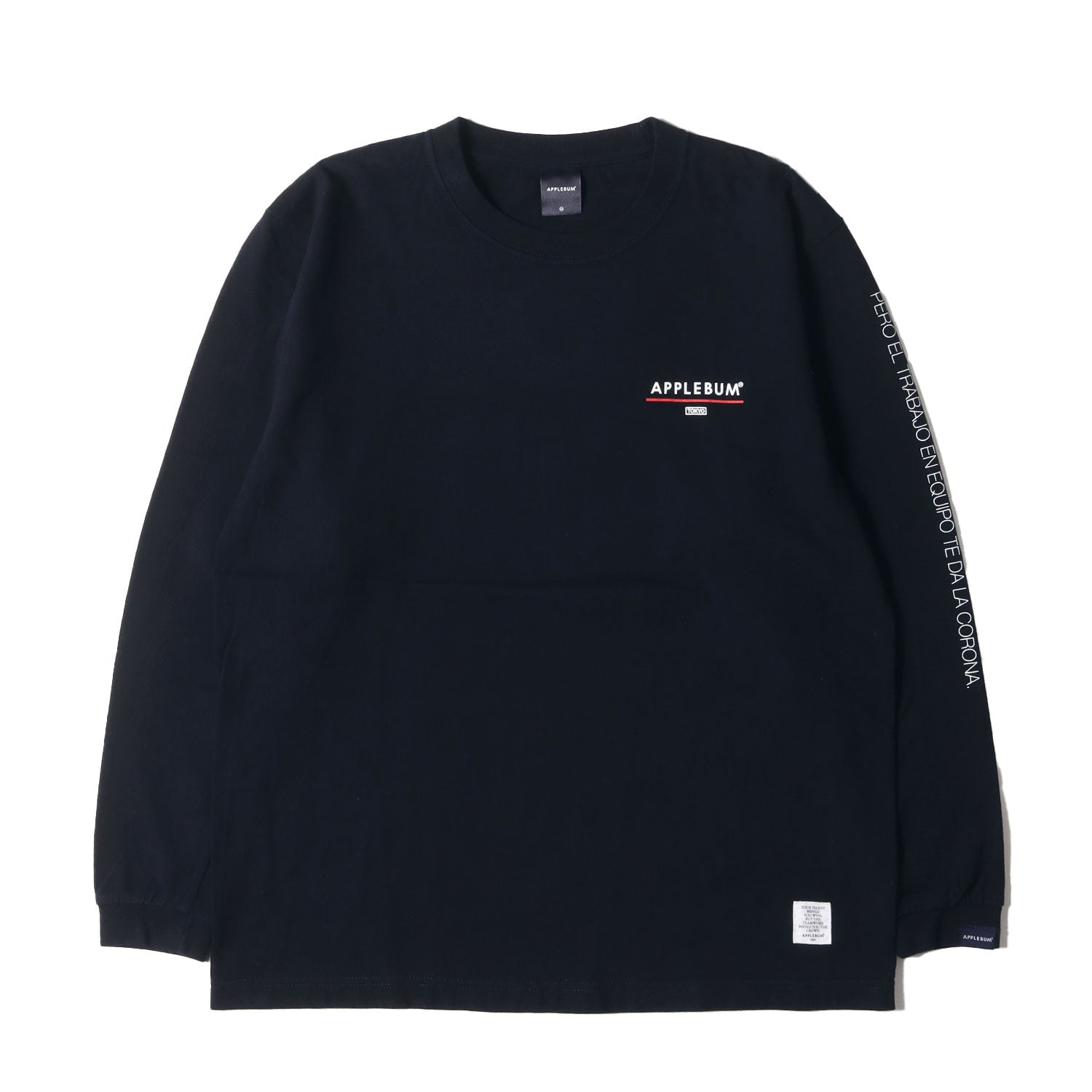 APPLEBUM (アップルバム) 21SS ×mami 少年イラスト ロングスリーブ T 