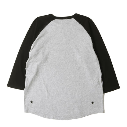 ブランドロゴ 7分袖 ラグラン Tシャツ