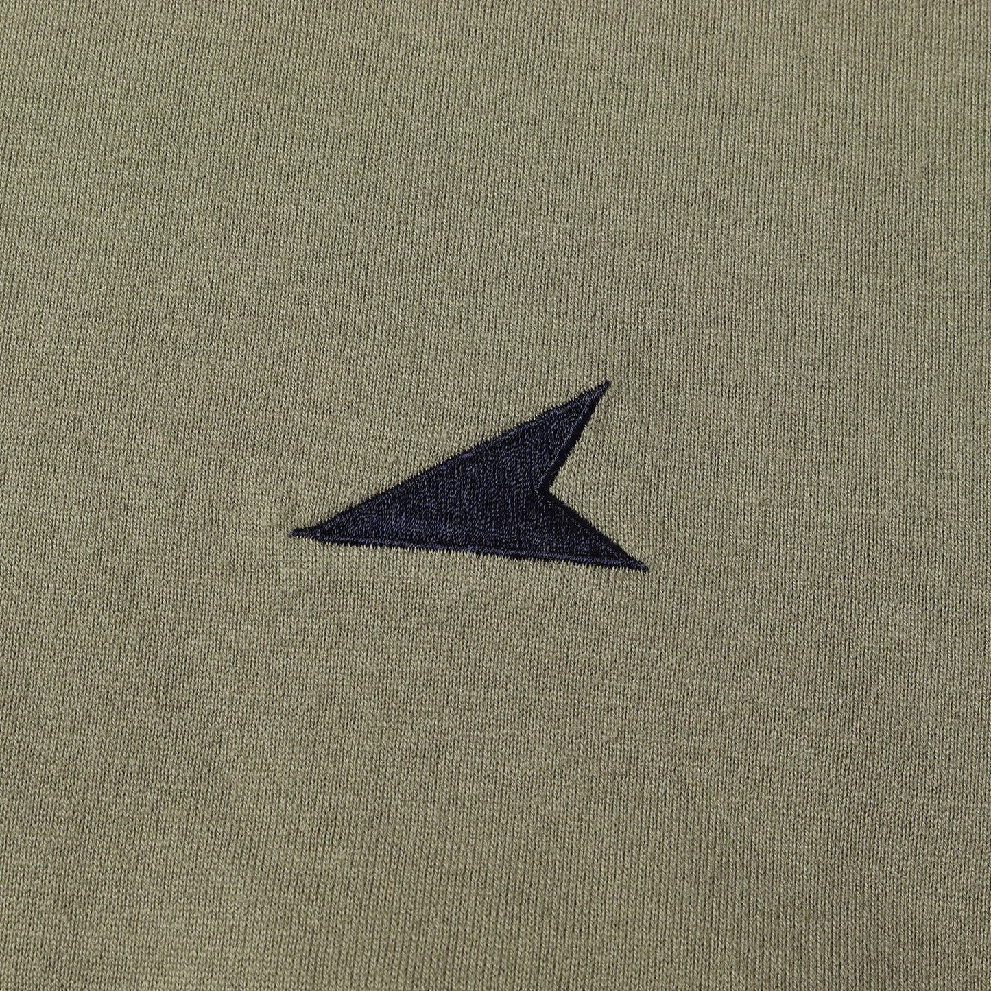 ワンポイント刺繍 クルーネック Tシャツ