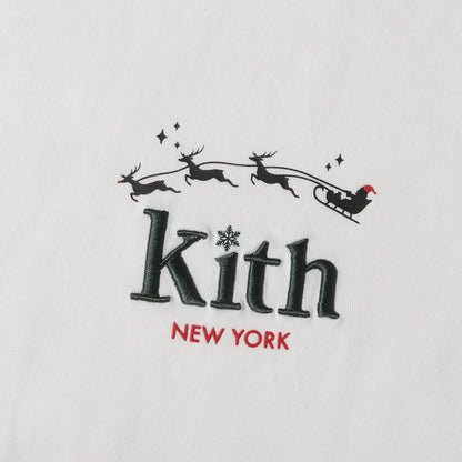 20AW クリスマスモデル サンタクロースロゴ ロングスリーブ Tシャツ