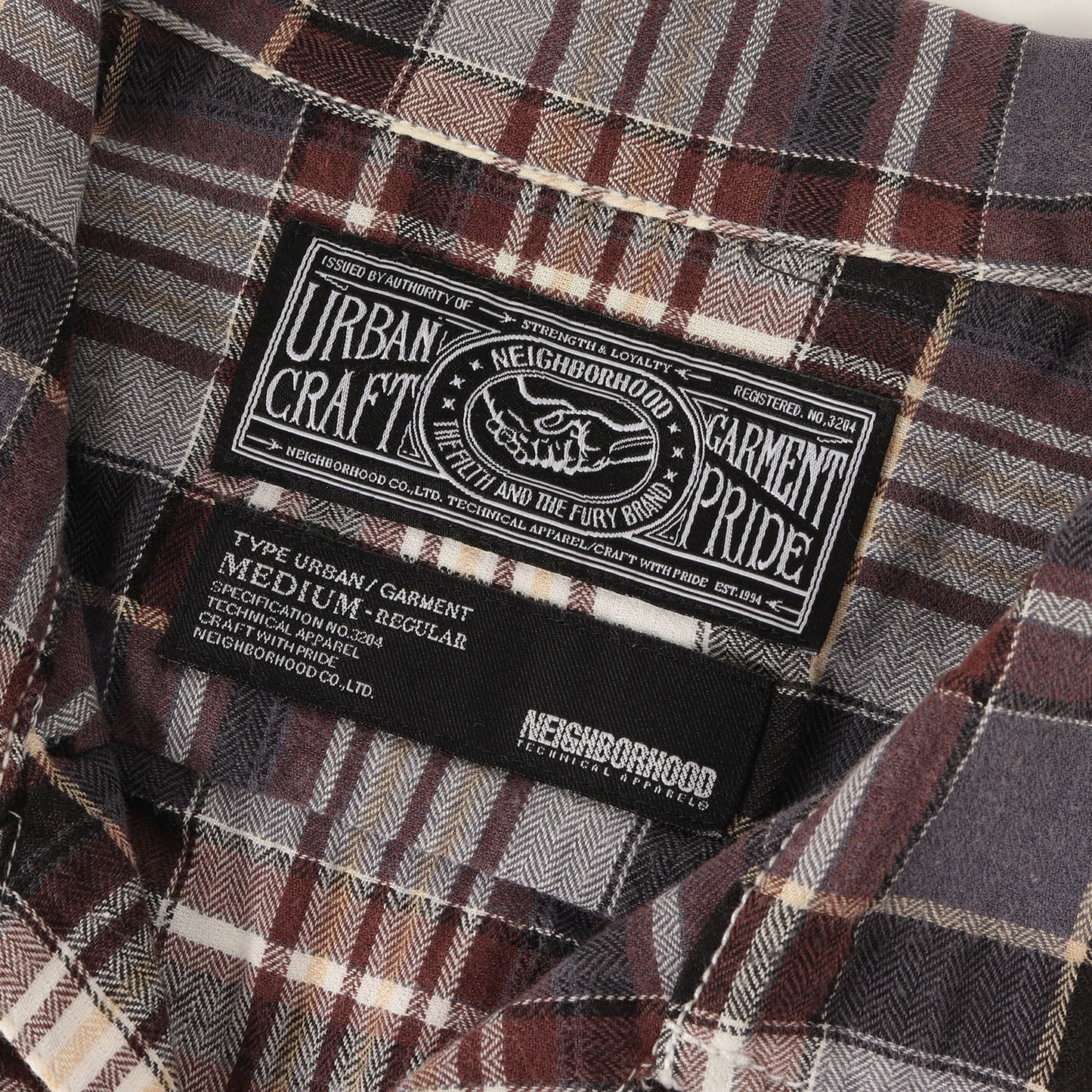 00s パッチワーク チェック オープンカラー 半袖シャツ(SHELBY / CE-SHIRT. SS)