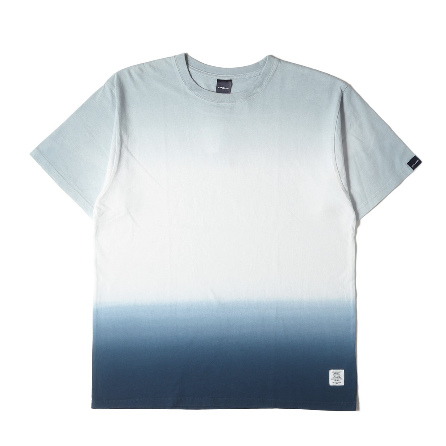21SS グラデーションカラー クルーネック Tシャツ(Multi Color Dip-dye T-shirt)